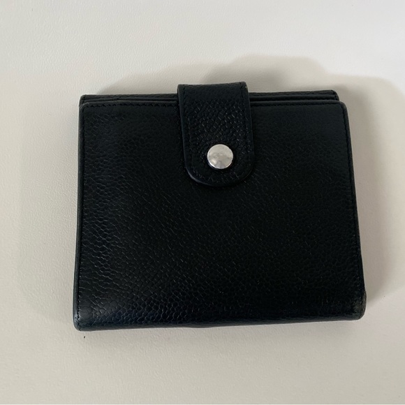 Vintage Chanel CC Wallet Black Caviar Leather​ - Picture 6 of 10